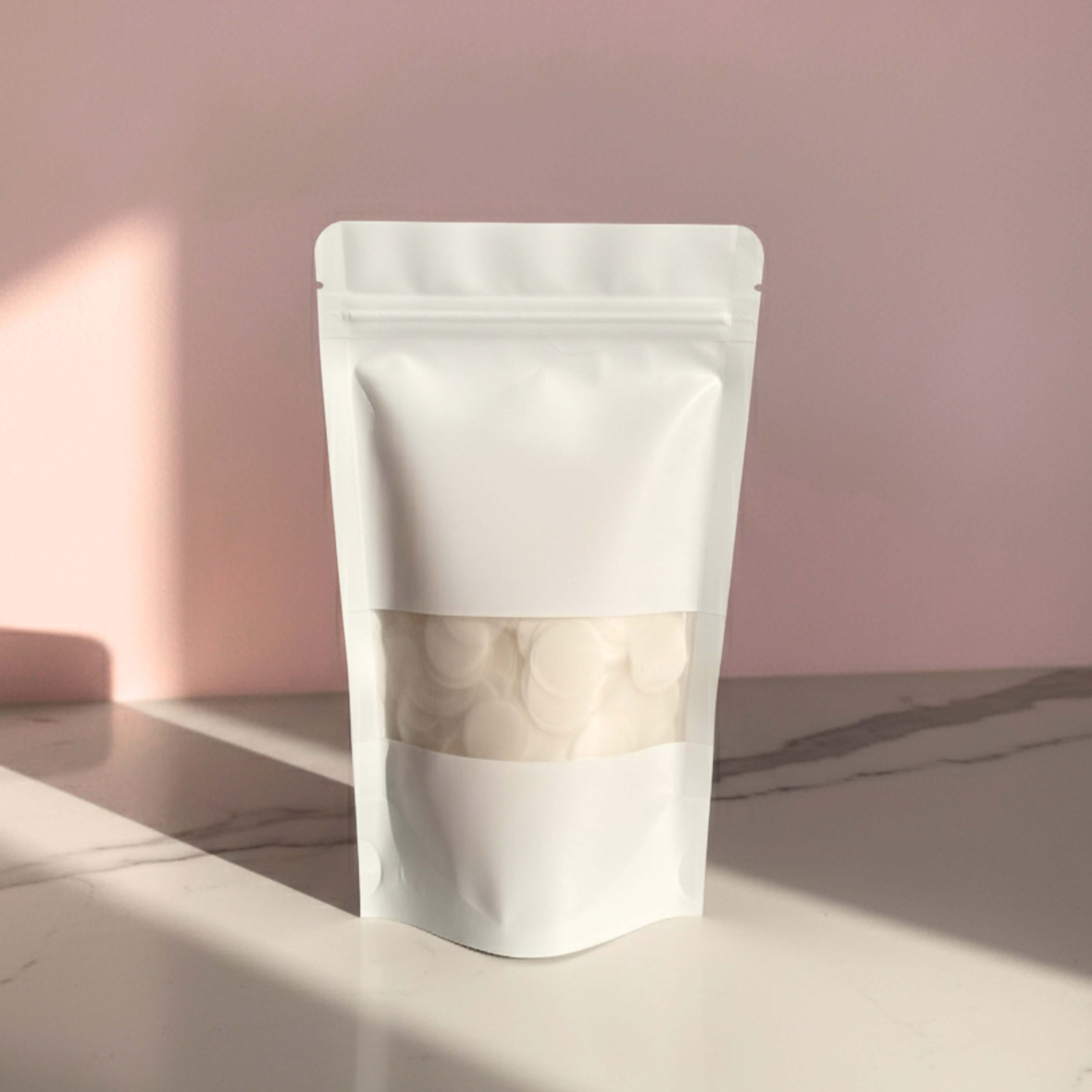 White Circle Biodegradable Confetti